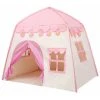 TUMALAGIA Children's Play Tent Princess Castle Oxford Cloth Play Tent Large Fairy House With Carry Bag For Boys And Girls Indoor Outdoor (Pink A)