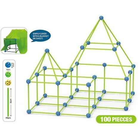 GTA Kids Fort Building Castles Tunnels Tents 3d Kit Glow In The Dark(c) - Image 2